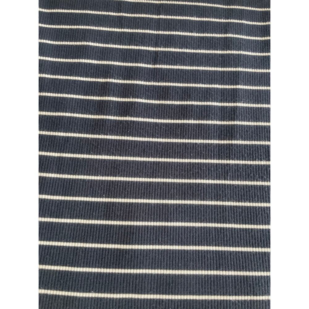 LC Lauren Conrad short sleeves striped shirt dress with tie details Sz M - Picture 7 of 13
